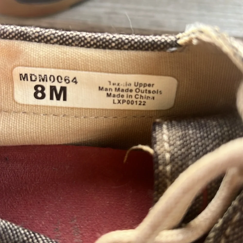 TWISTED X Men's Driving Moc Boat Shoes Eco Dust Size 8 - Picture 5 of 11